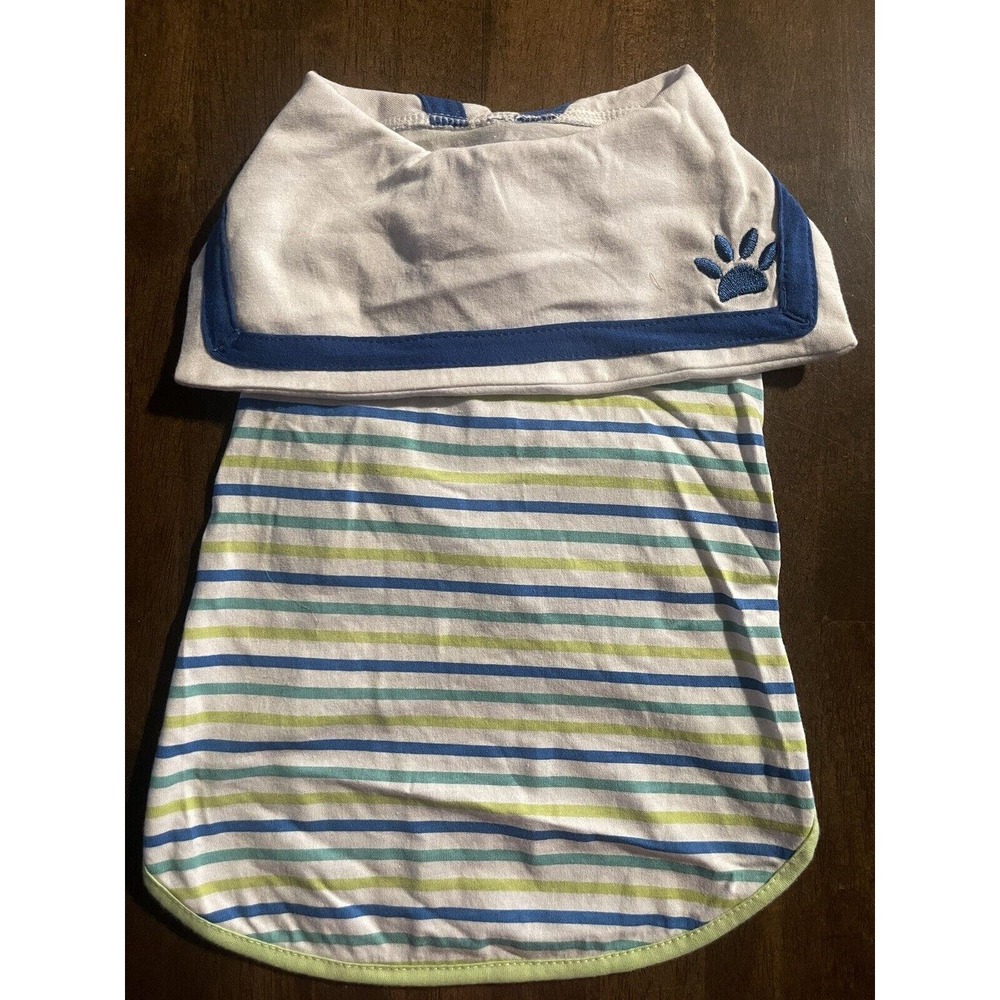 Dogo Happy Sailor Tank Dog Shirt Small Dog Clothing Teacup Sz L Large